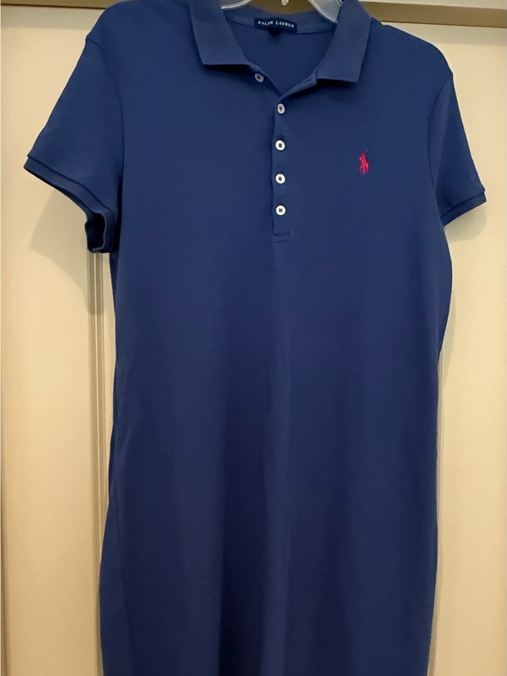 Ralph Lauren Navy Blue Classic Polo Shirt